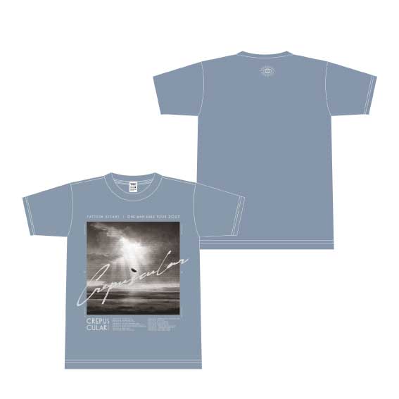 CREPUSCULAR Tシャツ ブルー – Tatsuya Kitani ONLINE STORE