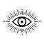 Eyes Pukupuku Sticker