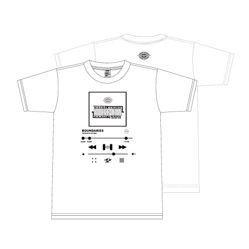 "BOUNDARIES" T-shirt (Shiro)