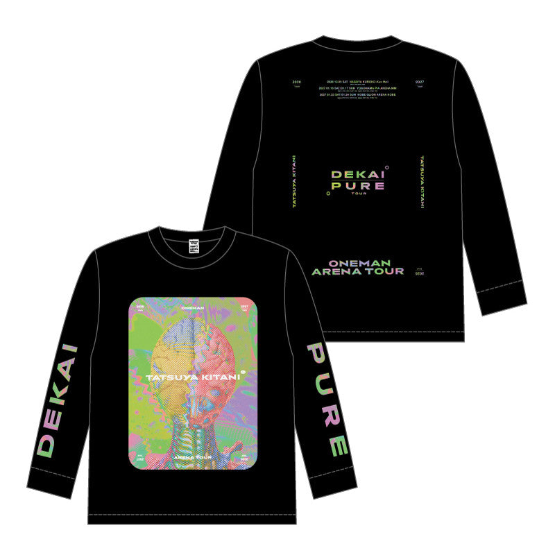 DEKAI / PURE Long-Sleeve T-Shirt A Black (Order Period: ～11/4)